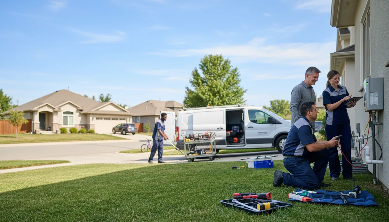 Tankless water heater service in Holcomb, MS